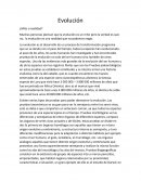 Evolucion ¿Mito o realidad?