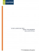 The Founder .Mercadotecnia