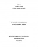 Ensayo EL ALMA DE LA TOGA