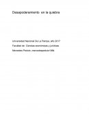 Desapoderamiento en la quiebra