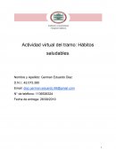 Actividad virtual del tramo: Hábitos saludables