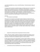 LAS OPORTUNIDADES EN LA VIDA, EL IDENTIFICARLAS Y APROVECHARLAS