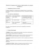 Metodo de Comparacion de Factores implementado en la empresa Transpack.sa