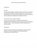 Consumo de carne y cambio climático