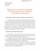 Metanoia en atención temprana: Transformación a un enfoque centrado en la familia