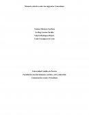 Memoria colectiva sobre los migrantes Venezolanos