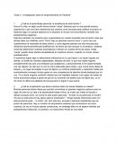 Tarea 3. “Investigación sobre el emprendimiento en Panamá”