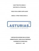 CASO PTRACTICO UNIDAD 3 GESTION DE LA TECNOLIGIA