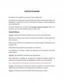 COSTEO ESTANDAR