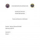 Hospital Metropolitano Proceso de Atención en Enfermería