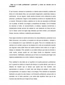 Qué es el éxito profesional / personal y como se vincula con la felicidad?