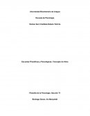 Escuelas Filosóficas y Psicológicas. Concepto de Alma