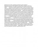 REPORTE DE LECTURA: HUAPANGO DE MONCAYO ESTO ES MEXICO