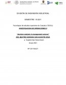 INVESTIGACION DE OPERACIONES II “decision analysis in management science”