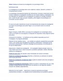 PROCESO DE INVESTIGACIÓN EN LA P. CLINICA