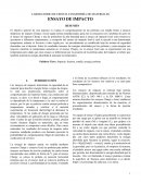 Los ensayos de impacto