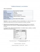 Análisis de tiempos y movimientos
