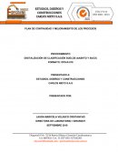 PLAN DE CONTINUIDAD Y MEJORAMIENTO DE LOS PROCESOS PROCEDIMIENTO