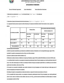 APLICACIONES FUNCIONES. Página 1