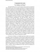 Comentario de texto Los Gallinazos Sin Plumas