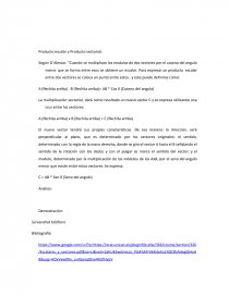 Algebra Lineal: Vectores y escalares. Página 4
