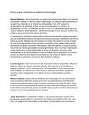 Guion para conferencia sobre la tecnología