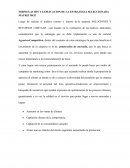 FORMULACIÓN Y EXPLICACION DE LA ESTRATEGIA SELECCIONADA MATRIZ MGE