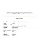 PLAN DE ACTIVIDADES REMEDIALES