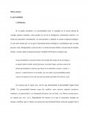 Marco teórico. La personalidad