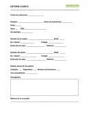 HISTORIA CLINICA niños y adolencentes