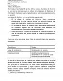 Tablas de Decisión