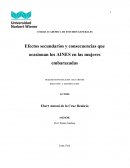 Efectos secundarios y consecuencias que ocasionan los AINES en las mujeres embarazadas