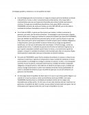 Estrategias posibles y existencia o no de equilibrio de Nash