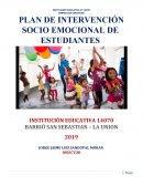 Plan de intervencion socioemocional
