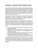 Actividad 4 - Evidencia 2 Taller "Estudio de caso"