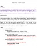 EL CAMINO A AGUAS TIBIAS