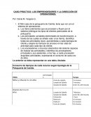 CASO PRÁCTICO: LOS EMPRENDEDORES Y LA DIRECCIÓN DE OPERACIONES.