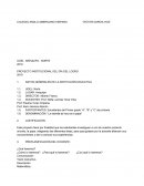 PROYECTO INSTITUCIONAL DEL DÍA DEL LOGRO