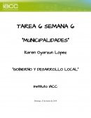 Gobierno y desarrollo local