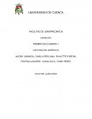 HISTORIA DEL DERECHO La Busqueda del arjé