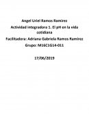 Actividad integradora 1. El pH en la vida cotidiana