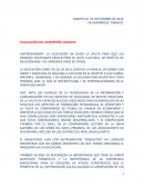 EVALUACIÓN DEL DESEMPEÑO DOCENTE.