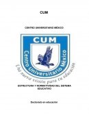 Estructura y normatividad del sistema educativo mexicano