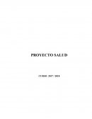 PROYECTO SALUD CURSO 2017 / 2018