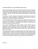 Las redes sociales en la vida cotidiana