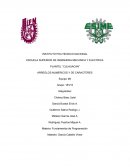 PLANTEL “CULHUACAN” ARREGLOS NUMERICOS Y DE CARACTERES