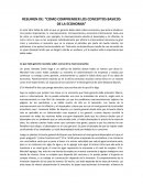 RESUMEN DE: “COMO COMPRENDER LOS CONCEPTOS BASICOS DE LA ECONOMIA”