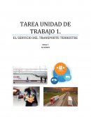 EL SERVICIO DEL TRANSPORTE TERRESTRE