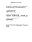Validación del Instrumento