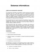 Sistemas informáticos ¿Qué es una transacción comercial?